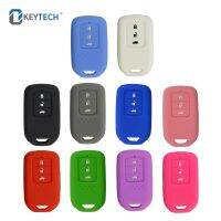 【cw】 OkeyTech Silicone Rubber Car Key Cover Case for Honda Accord EX EXL Civic Crv Crz Hrv Pilot Ridgeline generati Fob Protector 【hot】