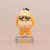 เครยอนชินจัง Cos Psyduck การ์ตูนภาพยนตร์อุปกรณ์ต่อพ่วงของเล่นญี่ปุ่นรูปการกระทำตกแต่งที่สวยหรูตกแต่งของขวัญของเล่น