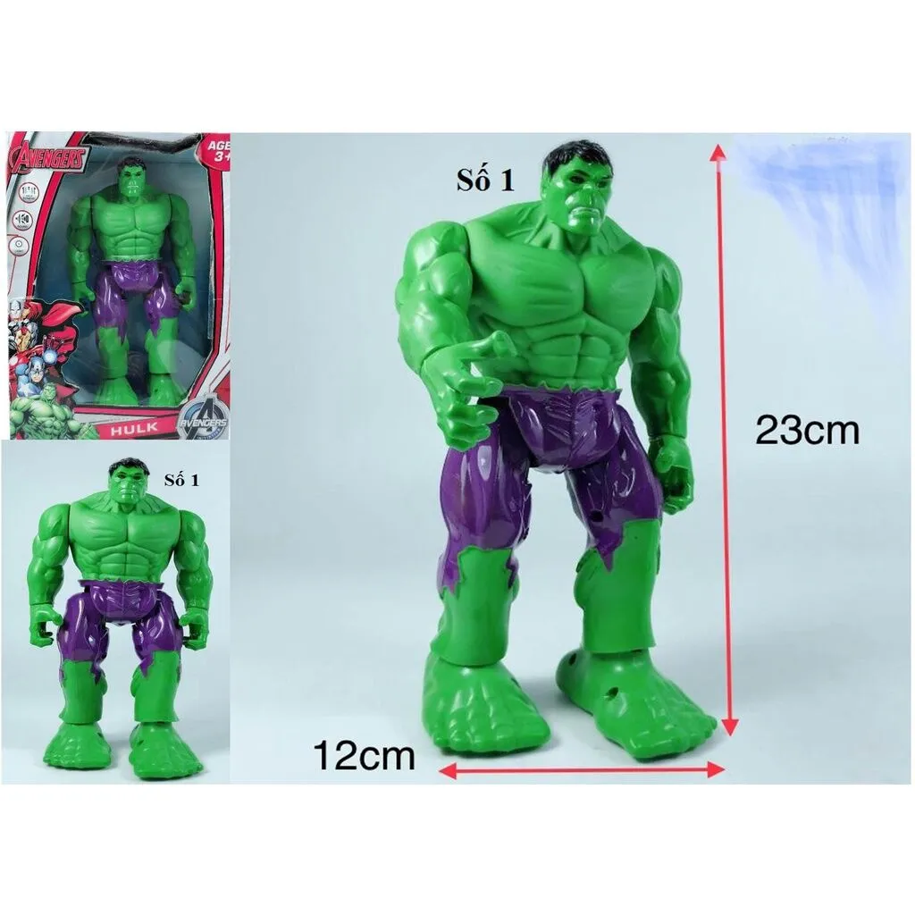 Đồ Chơi Siêu Nhân Avengers Hulk Người Khổng Lồ Xanh Biết Di Chuyển |  Lazada.Vn