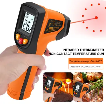 UNI-T UT306S UT306C Digital Infrared Thermometer Non-contact Laser  Thermometer Gun Temperature Tester -50-500