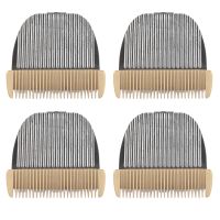 4X Grooming Ceramic Cutter Head Razor Blade 40Mm 24 Teeth for Animal Clipper Trimmer