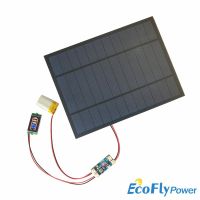 6V 3W 4.5W 6W 10W 9V 2W 4.2W 12V 2W 3W Solar panel with Solar min battery charger with battery display DIY KIT PH 2.0 Cable Wires Leads Adapters