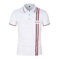 Lacobos mens Polo T-shirt with genuine Cotton Crocodile fabric, standard form, luxurious - elegant - FEEL GOOD LIKE A BOSS