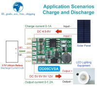 3.7V 4.2V Charger 5V 6V 9V 12V Discharger Board DC DC Converter Boost โมดูลสำหรับ DIY Solar Mobile Power Charger แบตเตอรี่ลิเธียม-yrumrudang