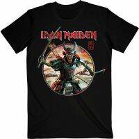 Hot sale Iron Maiden band graphic Mens 100% Cotton Round Neck Short Sleeve T-Shirt  Adult clothes