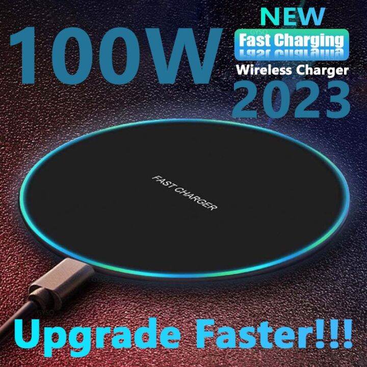 100W Wireless Charger For iPhone 14 13 12 11 Pro Xs Max X Xr Induction Fast  Wireless Charging Pad For Samsung s8 s9 s10 note 