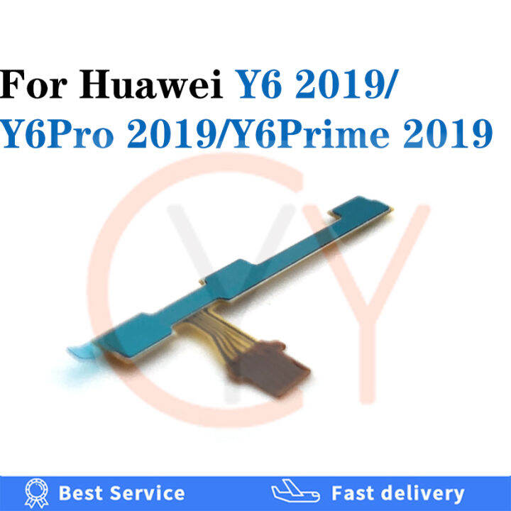 ปริมาณปุ่มเปิด-ปิดปุ่มสายเคเบิลยืดหยุ่นสำหรับ-huawei-y6-pro-2019-y6-prime-2019อะไหล่สายเคเบิล