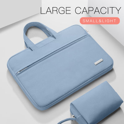Laptop Bag Case for Air Pro M1 13.3 14 15 Laptop Sleeve 15.6 Notebook Bag For Acer Asus HP Business Women Handbag
