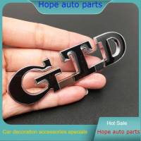 New upgrade Car Styling GTD Badge Emblem Decal Stickers Logo for Volkswagen GOLF MK7 MK4 MK5 MK6 Label car accessories