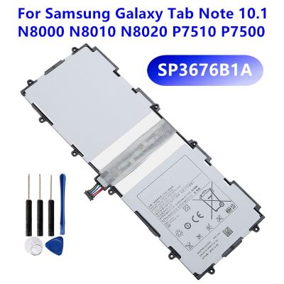 แบตเตอรี่ แบต  For Samsung Galaxy Tab Note 10.1 N8000 N8010 N8020 P7510 P7500 Tablet 7000mAh/SP3676B1A รับประกัน 3 เดือน