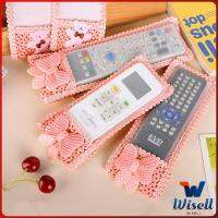 Wisell ประดับโบว์ มุ้งมิ้ง ซองใส่รีโมตคอนโทรล น่ารัก  สปอตสินค้า Remote control cover