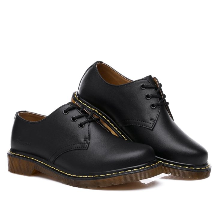 top-shoe-king-ready-stockmen-new-england-dr-martens-martin-รองเท้าหนังแท้รองเท้าเครื่องมือ-crusty-คู่รองเท้าอย่างเป็นทางการ