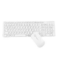 Hot Universal Silent Ultra-Thin 2.4G Wireless Keyboard And Mouse Set สำหรับแล็ปท็อปพีซีคอมพิวเตอร์