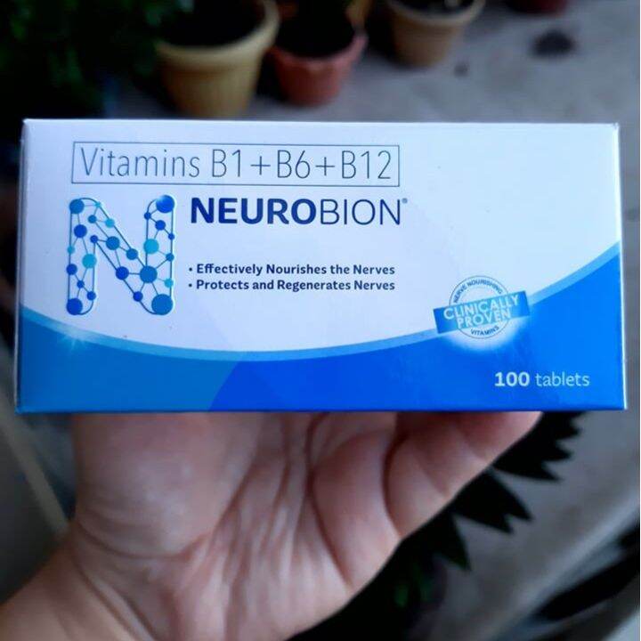 M0bNeurobion Vitamins B1+B6+B12 (sold by 10's) Lazada PH