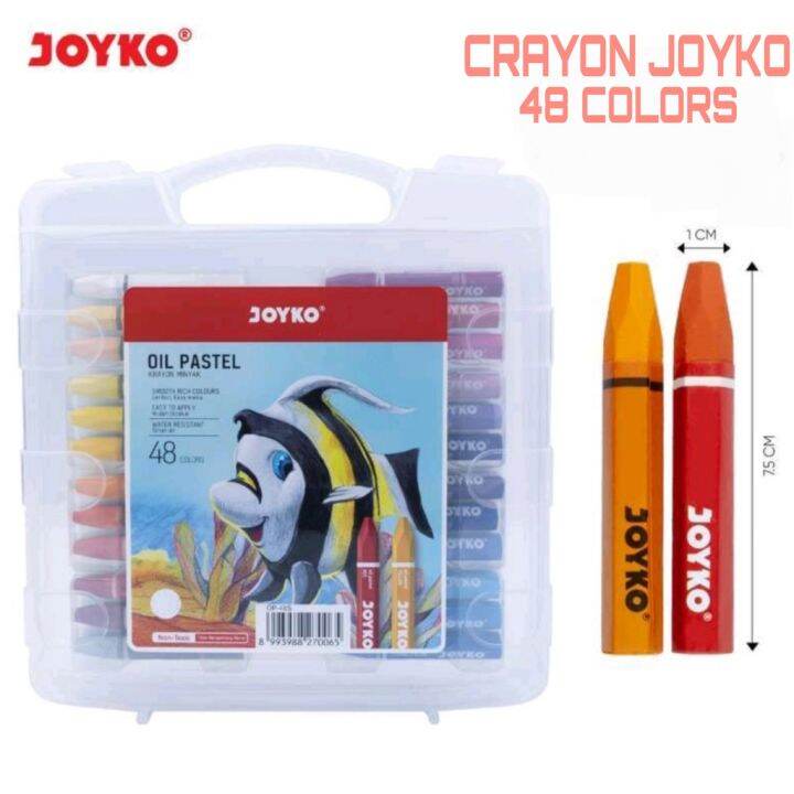 Crayon / Krayon Joyko 48 Warna | Lazada Indonesia