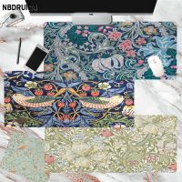 William Morris สตรอเบอร์รี่ขโมย Mousepad แผ่นรองเกมโปรดของฉัน แผ่นรองเมาส์ แผ่นรองแป้นพิมพ์ ขนาดของขวัญสำหรับแฟน