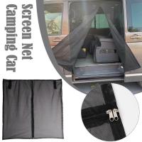 Screen Net Camping Car Sliding Door Magnetic Tailgate Mosquito Anti-Insect Screens SUV Camper Van Sun Protection Shade Net  Electric Insect Killers