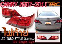 CAMRY 2007 2008 2010 2011 ไฟท้าย LED EURO STYLE สีดำ-แดง BY.Eagle Eye