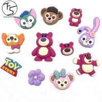 【คุณภาพสูง】 รองเท้า Toy Story Charms สําหรับผู้ใหญ่และเด็กน่ารักตกแต่งรองเท้า