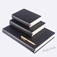 【Ready Stock】 ⊕▧ C13 Super thick Notebook leather soft cover 330 sheets blank page Sketchbook Business diary Travel journal School notebook