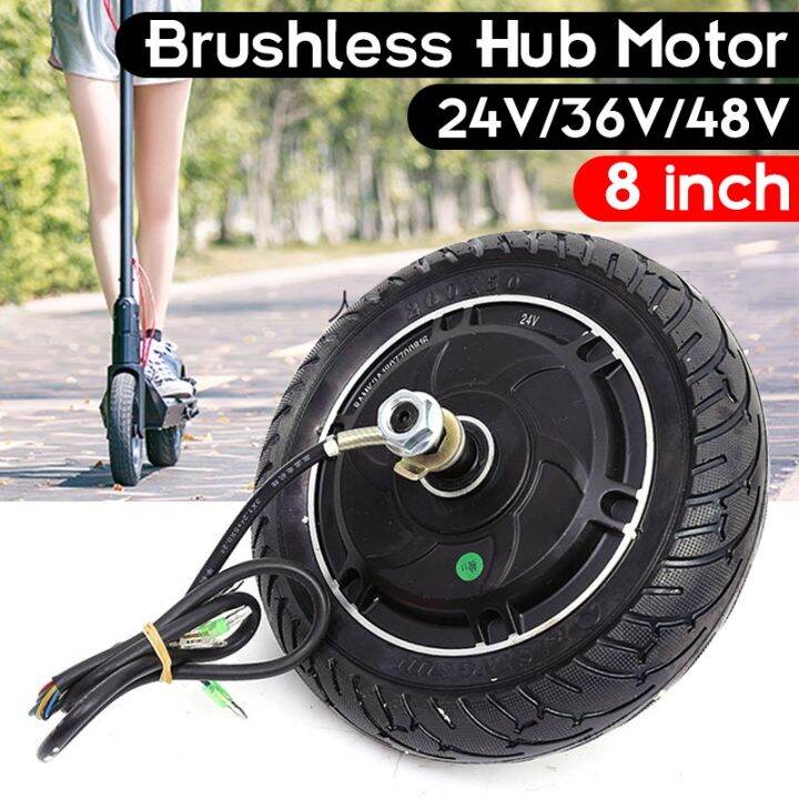 Electric scooter store wheel motor