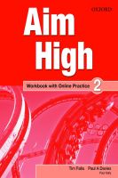 Bundanjai (หนังสือเรียนภาษาอังกฤษ Oxford) Aim High 2 Workbook with Online Practice (P)