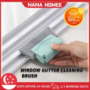 Creative Window Groove Cleaning Cloth Brush Slot Hand-held Door Gap  Keyboard Kitchen Floor Gap Brush Corners Gap Cleaning Tool