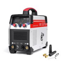 220V 7000W 2In1 Tig/ เครื่องเชื่อมอาร์ก250A MMA IGBT อินเวอร์เตอร์ WS-250ชุดแต่งกายสำหรับงานเชื่อม