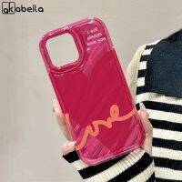 AKABEILA เคสโทรศัพท์ลายรักแฟชั่นรูปหัวใจเลเซอร์ + เคสโทรศัพท์ลายคลื่นใสสำหรับ IPhone 11 Pro Max 14 12 13 Pro Max 6 7 8 Plus X XR XS Max 14 Plus SE 2020ซิลิโคนนิ่มโทรศัพท์ยอดนิยมเรียบง่ายเคสสำหรับโอกาสในการทำด้วยมือ