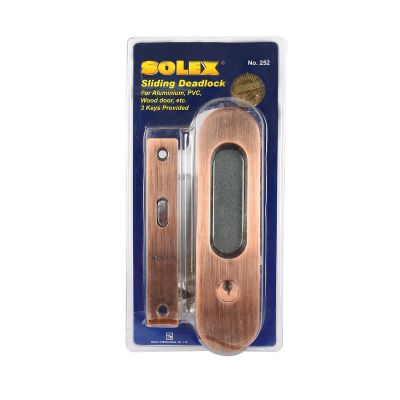 SOLEX กุญแจประตู บานเลื่อน รุ่น 252AC [ส่งเร็วส่งไว มีเก็บเงินปลายทาง]