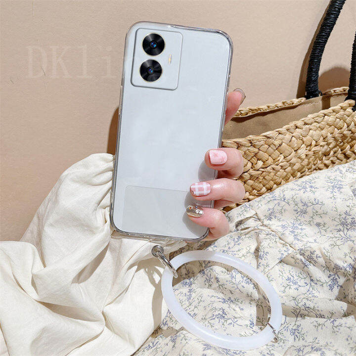 เคสโทรศัพท์โปร่งใสสำหรับ-realme-c55-nfc-พร้อมสร้อยข้อมือแฟชั่นซิลิโคนปลอกอ่อน-realme-c55-c55nfc-c33-c35-c31-c30-c30s-c55-c25-c25s-c21-c20-c11ฝาหลัง-realme-2023