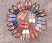 Giày mọi nữ Clarks, da bò cao cấp 100%, mềm mại, bền bỉ