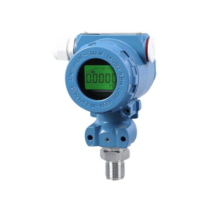 Industrial LCD Digital Pressure Transmitter Water Oil Pressure Sensor 4 ...