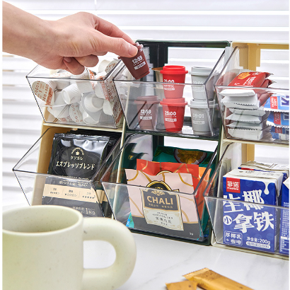 1pc Capsule-shaped Coffee Capsule Holder Tea Bag Snack Milk