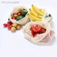 vegetable fruit bagstorage bag Reusable Produce BagsEco-Friendly100 Organic Cotton Mesh Bags Bio-degradable Kitchen