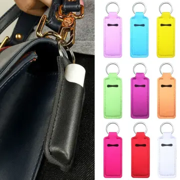 Lipstick hot sale holder keychain