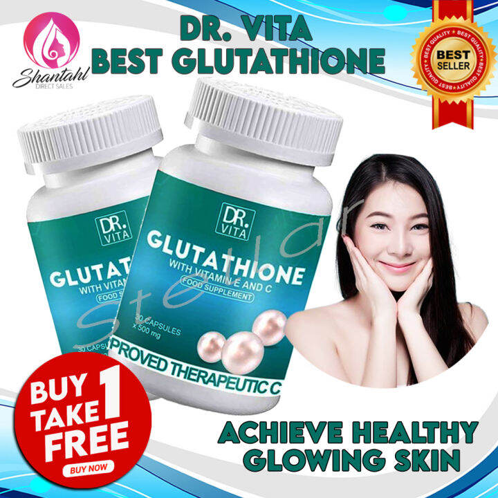 BUY 1 TAKE 1! 100 Original Healthy Glowing Skin Dr. Vita Glutathione