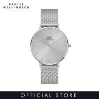 Daniel Wellington นาฬิกาสุภาพบุรุษขนาด36มม. สีเงิน-นาฬิกาสำหรับผู้ชาย &amp; ผู้หญิง-นาฬิกาสำหรับทุกเพศนาฬิกาแฟชั่น-DW Ofiicial-แท้-Jam Perempuan Lelaki