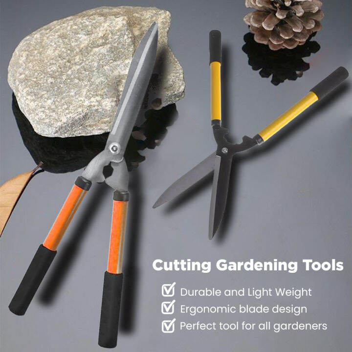 Grass Cutter Scissor Gardening Lawn Shears Fruit Tree Pruning rimming