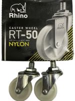 ล้อไนล่อน สกรู Rhino 2” ราคาต่อ 4 ล้อ