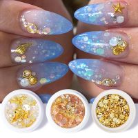 【CW】 Decoration Rhinestone Sea Metal Studs Mixed Stone Manicure Accessories Nails Design