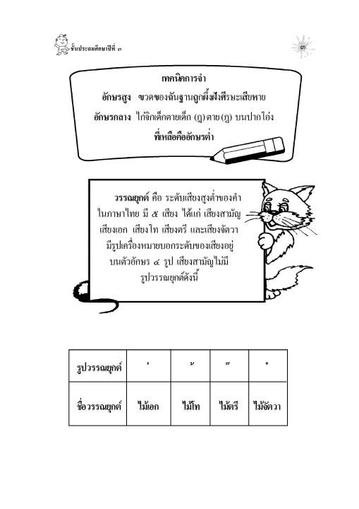 สอนลูกให้เป็นเซียน-หลักภาษาและการใช้ภาษาไทย-ป-3-หลักสูตร-2551-แถมฟรีเฉลย