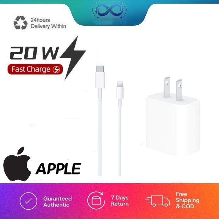 APPLE Fast Charger 20W Charging Head Type c Charging Adapter PD 20W for ...