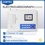 Máy điện tim 3 cần, máy đo điện tim ECG Contec ECG300G