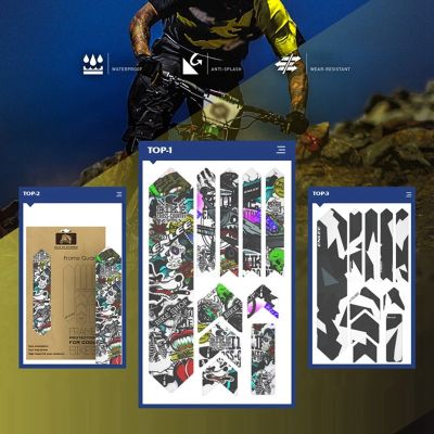 ：“{—— 3D MTB Mountain Bike Scratch-Resistant Protect Road Bicycle Paster Guard Cover Frame Protector Removeable Sticker