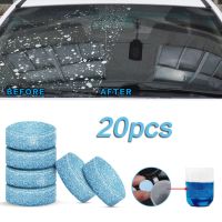 Car Windshield Cleaner Effervescent Tablets Solid Washer Agent Universal Automobile Glass Water Dust Soot Remover