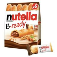 INK22 Nutella B-ready T6 ขนาด 6 ชิ้น  น้ำหนัก รวม 132 กรัม EXP 25/01/2023 สินค้าขายดี