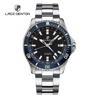 LACZ DENTON 40MM GMT Automatic Watch For Men Mechanical Wristwatches Waterproof Sapphire Glass Stainless Steel Business Relogio