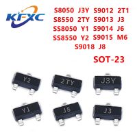 ♚ Transistor de SMD S8050 S8550 S8550 S9012 S9013 S9014 S9015 S9018 TL431A J3Y STY Y1 Y2 2T1 J3 J6 SOT23 100PCes