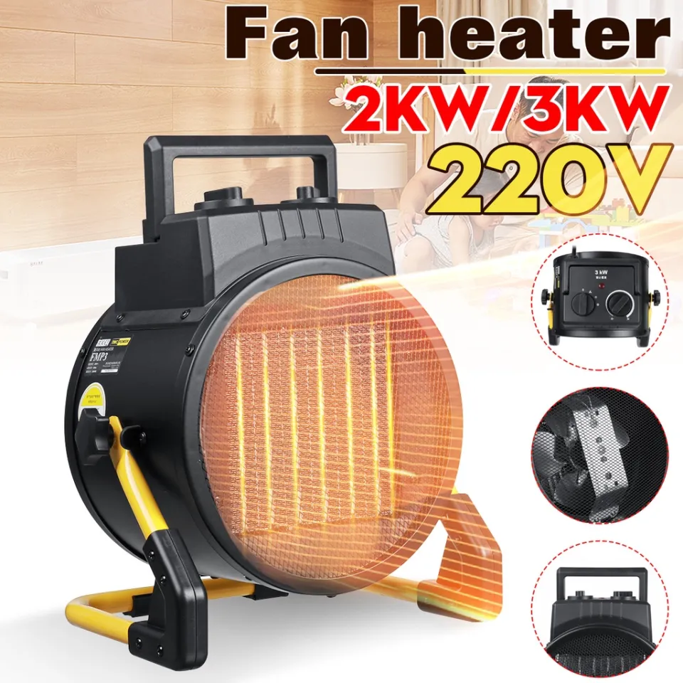 220V 3000W Heater Industrial Electric Heater Air Blower Garage Space  Heating Equipment Adjustable | Lazada PH